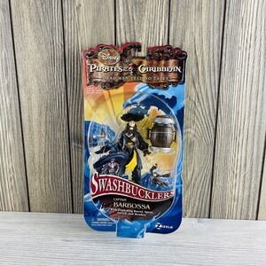 Pirates Of The Caribbean Swashbucklers CAPTAIN BARBOSSA  Action Figure Zizzle